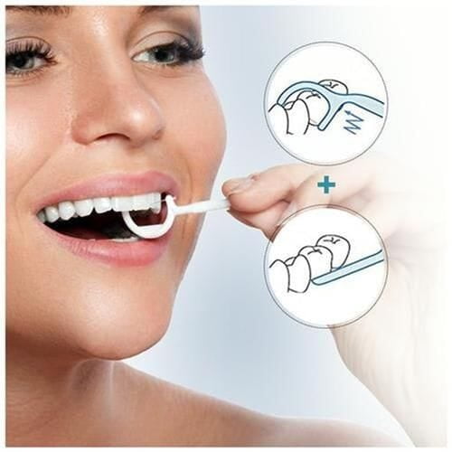 DENTAL FLOSS PLASTIC TOOTH PICK ORAL CARE - 25 TO 30 PIECES COUNT PER PACK