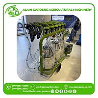 Milking Machine – 6 Cows Capacity – 3x40L Buckets – Electric