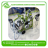 Milking Machine – 4 Cows Capacity – 2x40L Buckets – Electric