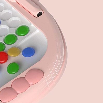 Amazkart Cartoon Bunny Shaped Magnetic Dot Drawing Board