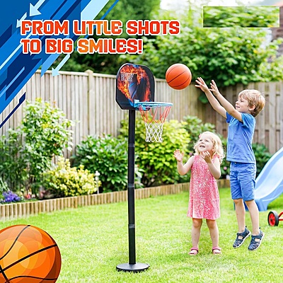 Amazkart 3-in-1 Basketball Play Set for Kids