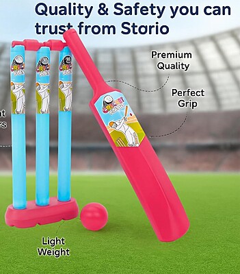 Amazkart Junior Cricket Set for Kids