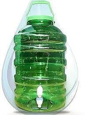 Amazkrt Plastic Water Jar with Tap and Handle | 20 Liter Bottle Container