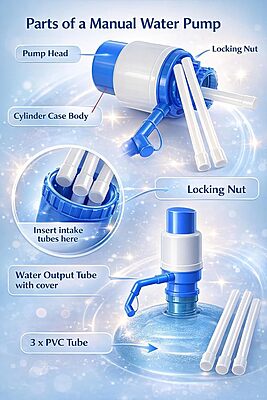 Amazkart Hand Press Drinking Water Pump