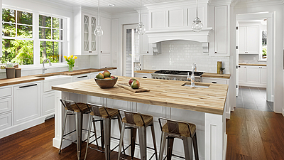 Acacia Island Butcher Block 8ft 26 iw