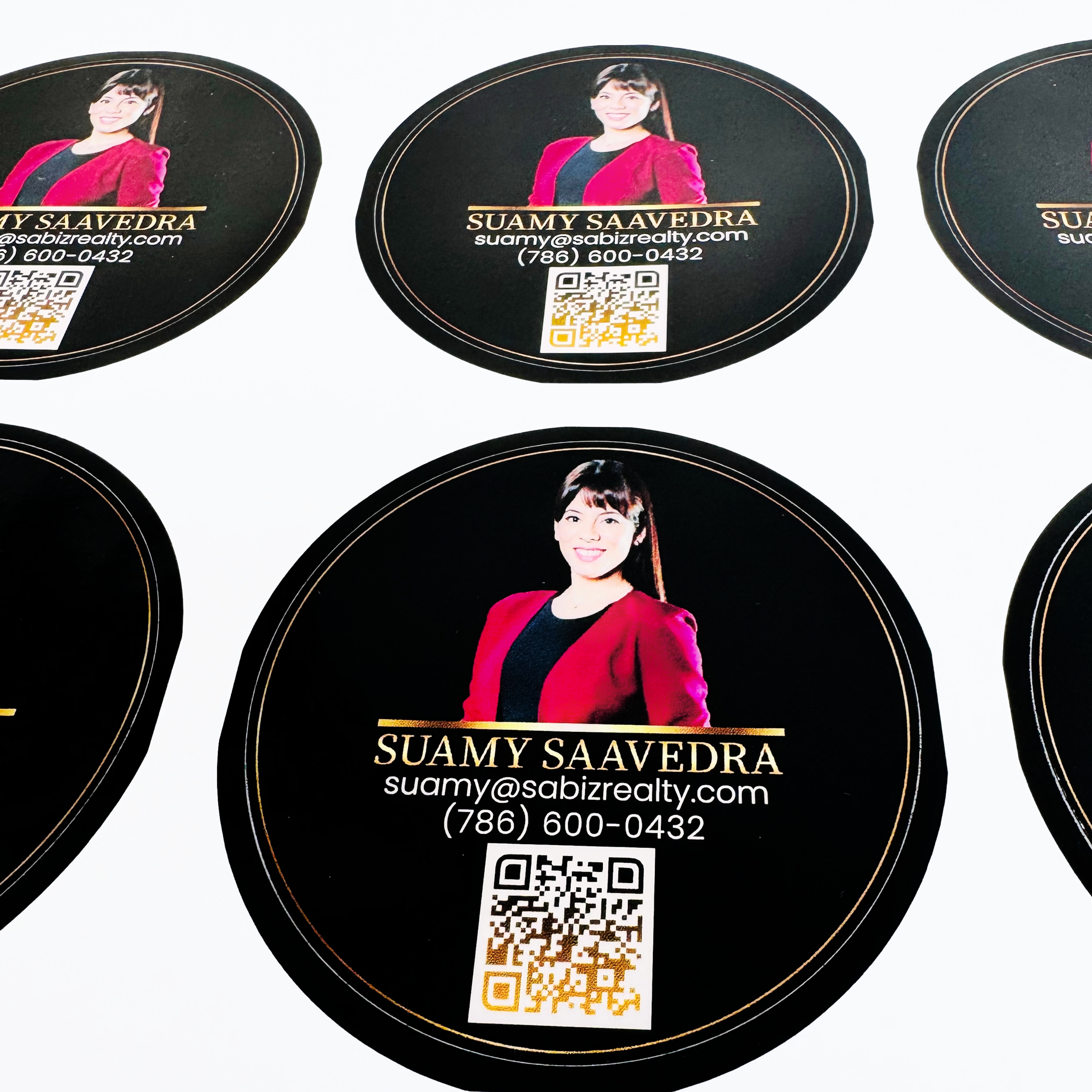 Print Your Custom Sheet Stickers – Glossy Circle Labels