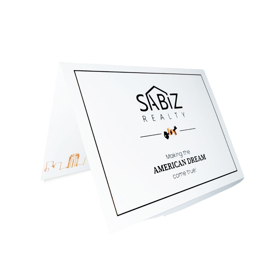 Thank You Card – Elegant Real Estate Edition