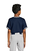 Sport-Tek® Youth Tough Mesh V-Neck Baseball Jersey - YST221
