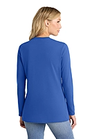 Port & Co™ Women's Long Sleeve Core Cotton Tee - LPC54LS