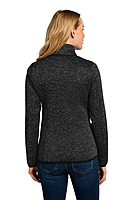 Port Authority® Women's Sweater Fleece Jacket - L232