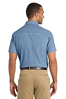 Port & Co™ Short Sleeve Value Denim Shirt - SP11