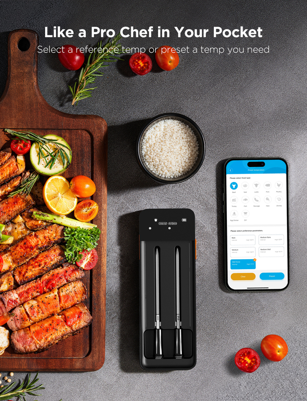 Govee Smart Wireless Meat Thermometer (2-Probe)