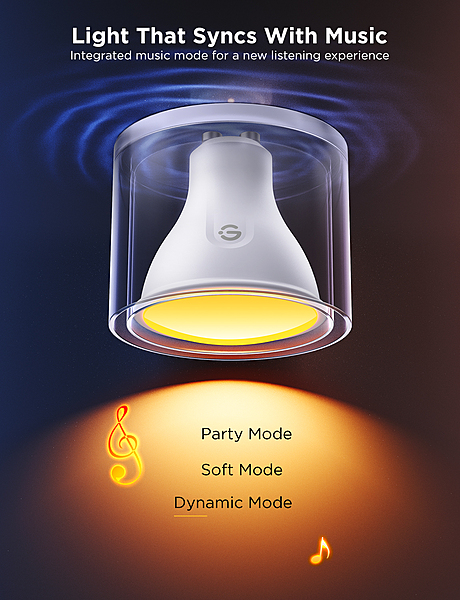 Govee RGBWW LED Bulb (2 Pack) GU10