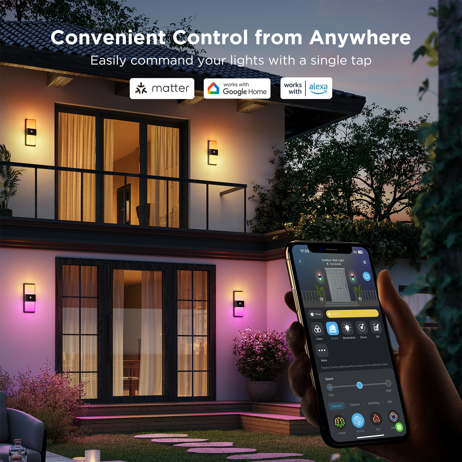 Govee Smart Outdoor Wall light