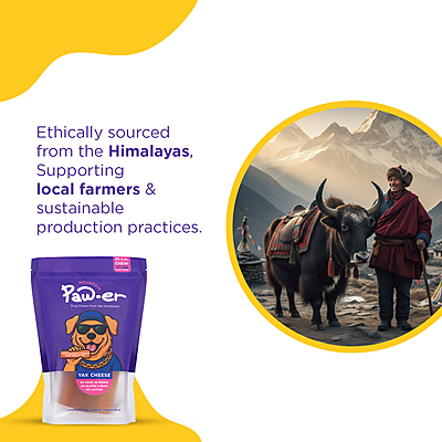 Yak Cheese Chew Original - M (3 Pcs)