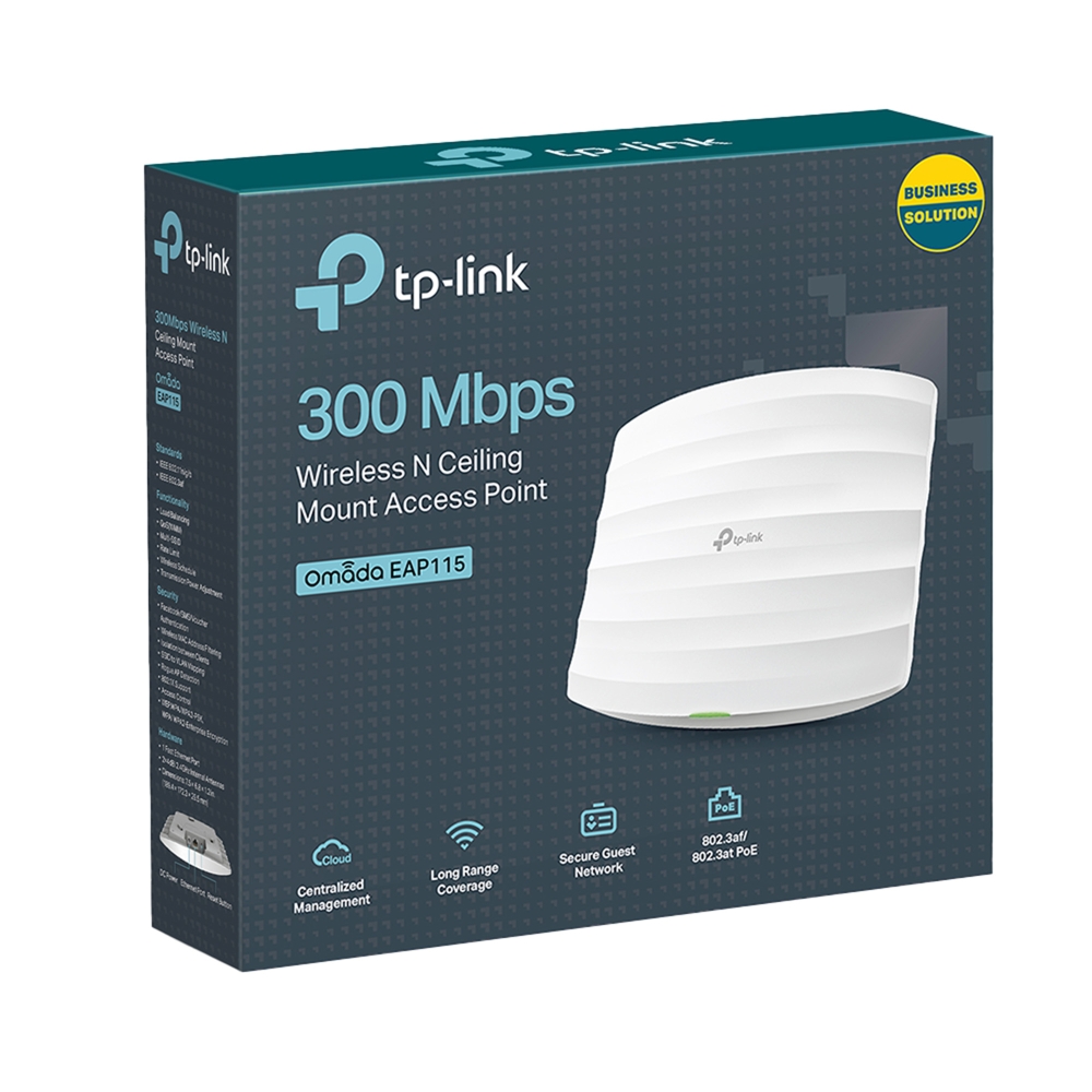 TP-Link 300Mbps Wireless N Ceiling Mount Access Point (EAP115)