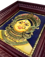 Devi Durga - Bengal Style Tanjore Painting - Various sizes Devi Durga - Bengal Style Tanjore Painting - Various sizes