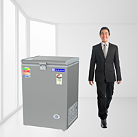 Close-up of the Thermostat Control on the Blue Star Small Deep Freezer CF3-130NPYW-SL