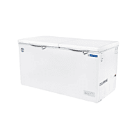Side look of Blue star 400 litre Dual Compartment Cooler & Freezer-CHFK400DGS Side look of Blue star 400 litre Dual Compartment Cooler & Freezer-CHFK400DGS
