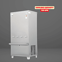 High-capacity water cooler with multiple taps, Climatrol SS Series.