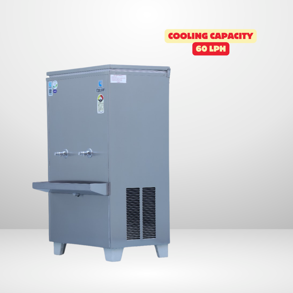 Compact water cooler with multiple taps, Climatrol SS Series.