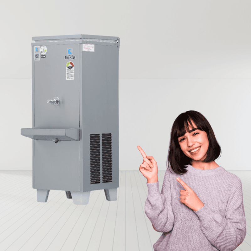 Climatrol Cool Star water cooler for high-traffic areas.