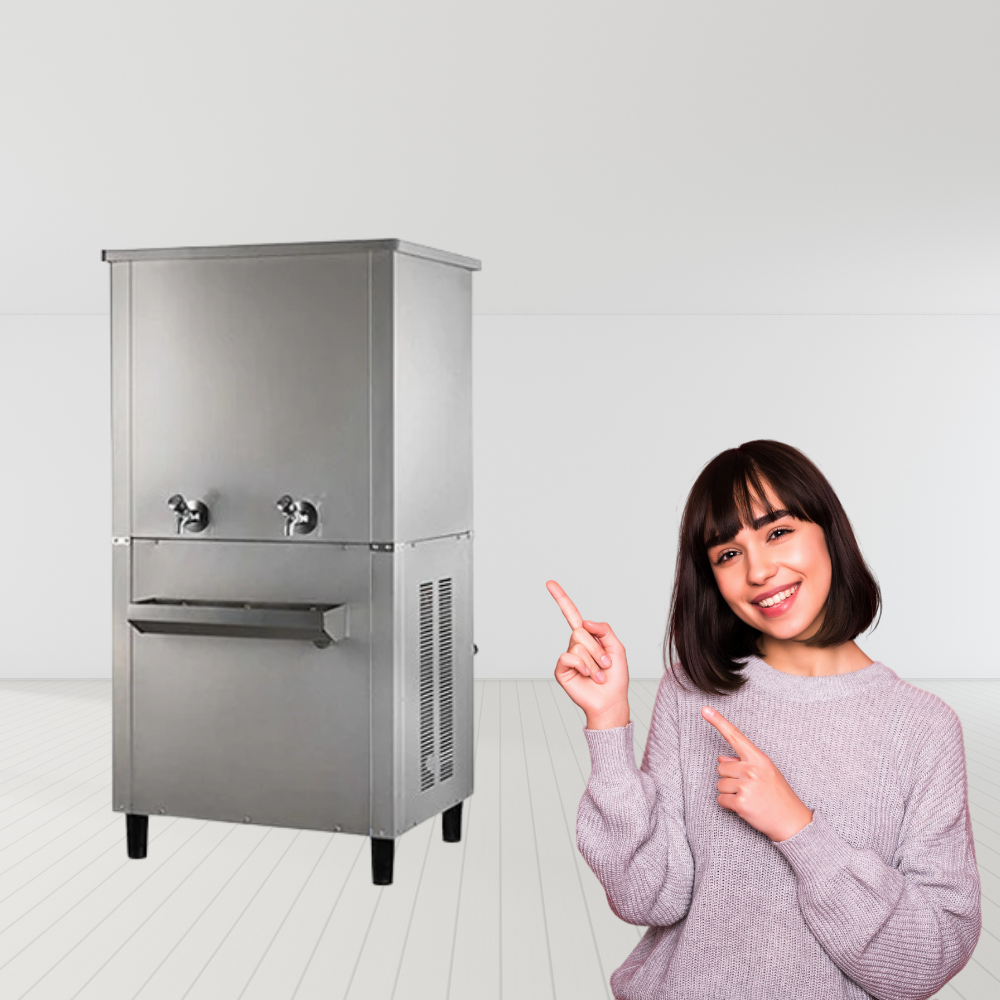 Durable water cooler with drip tray, Nirvana NSW4080.