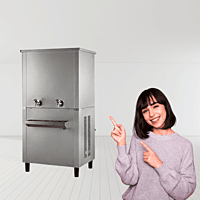 Durable water cooler with drip tray, Nirvana NSW60120.