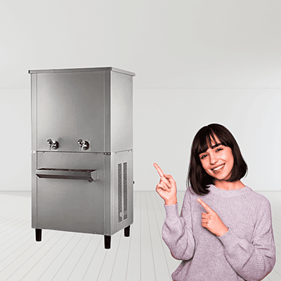 Durable water cooler with drip tray, Nirvana NSW150150.