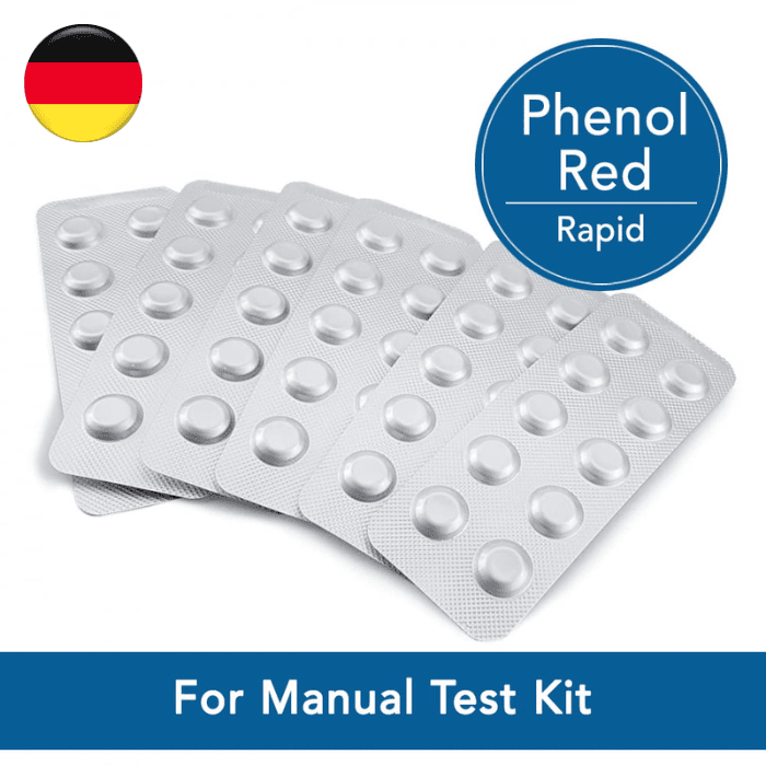Phenol Red Rapid Reagent For pH Testing | Manual | 511792BT