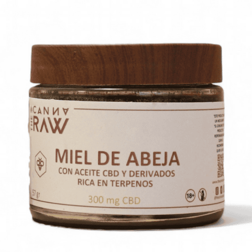 The Canna Raw Miel de Abeja con aceite de Hemp