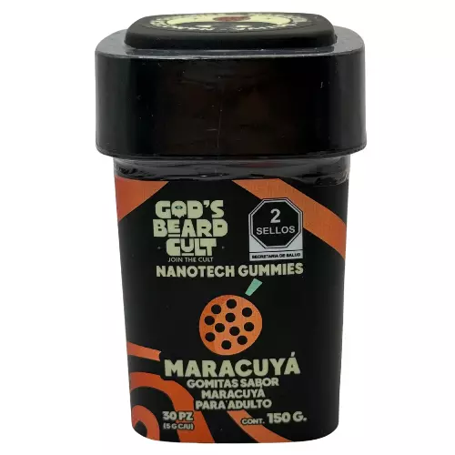 Gods Beard Cult Nanotech Gummies Maracuya
