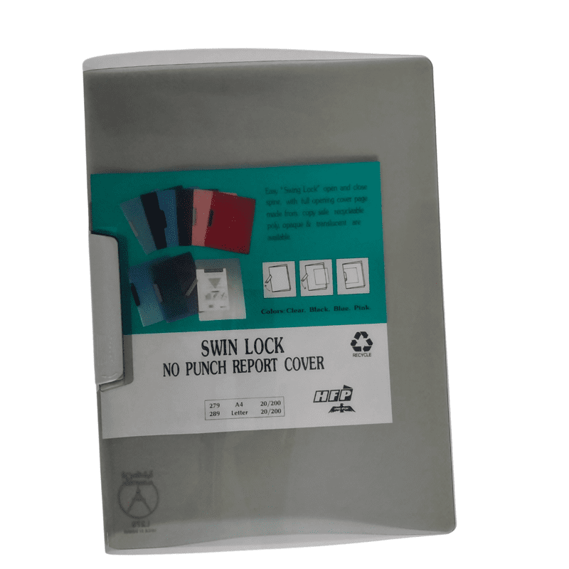 HFP Swin Lock No Punch Report Cover A4