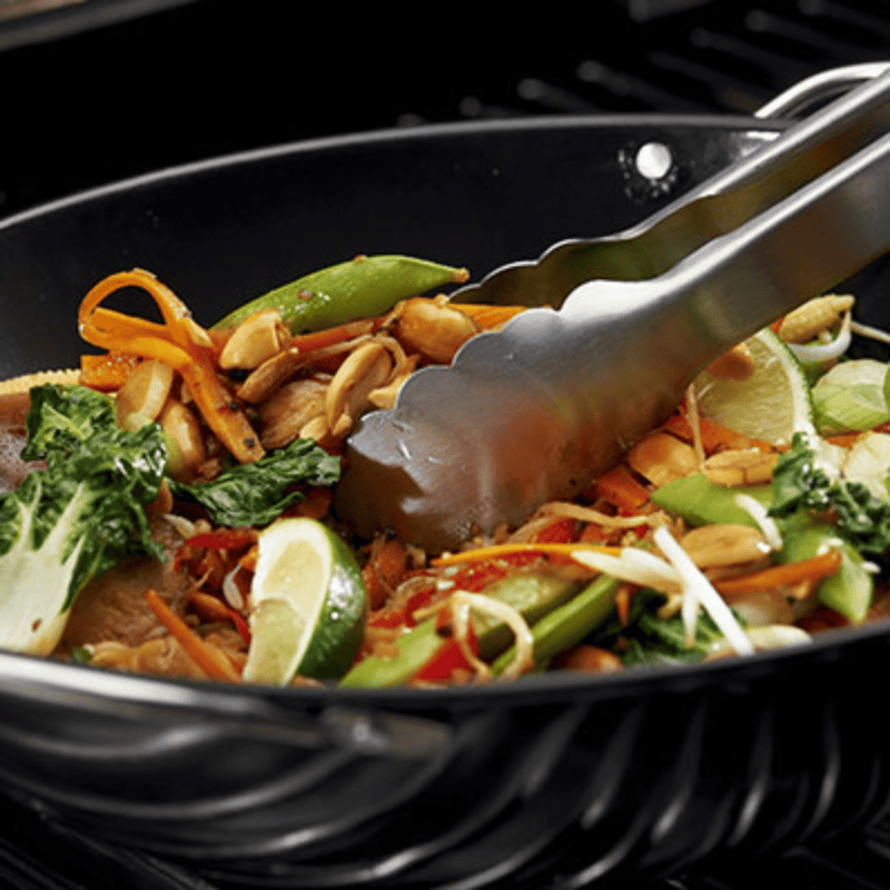 Grillpro Deluxe Porcelain Wok Topper