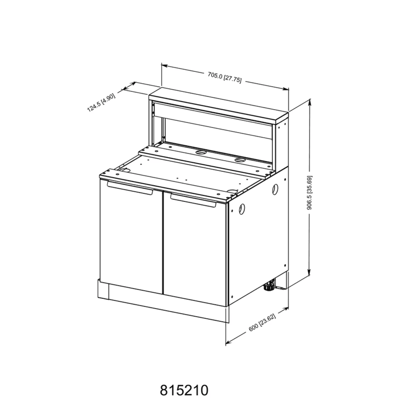 Broil King BI BARON CABINET 4B