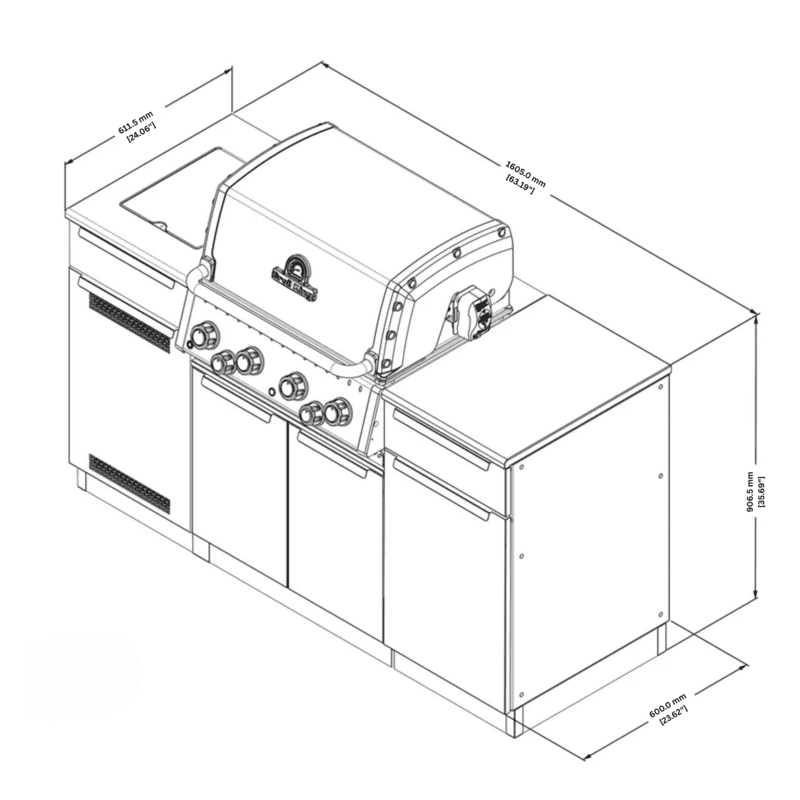 Broil King® Baron™ 420 BI Island