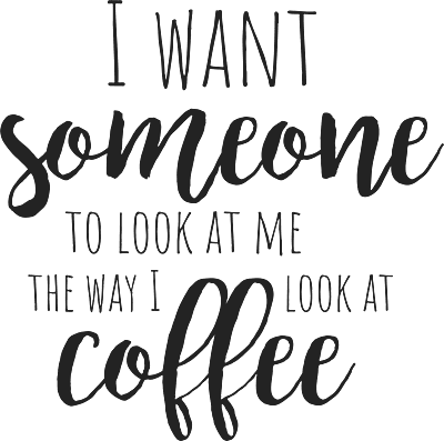 I Want Someone To Look At Me The Way I Look At Coffee Soft Cream BELLA + CANVAS Unisex T-shirt