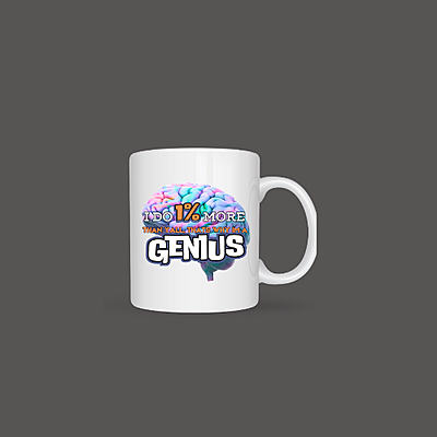 1% Genius Coffee Mug