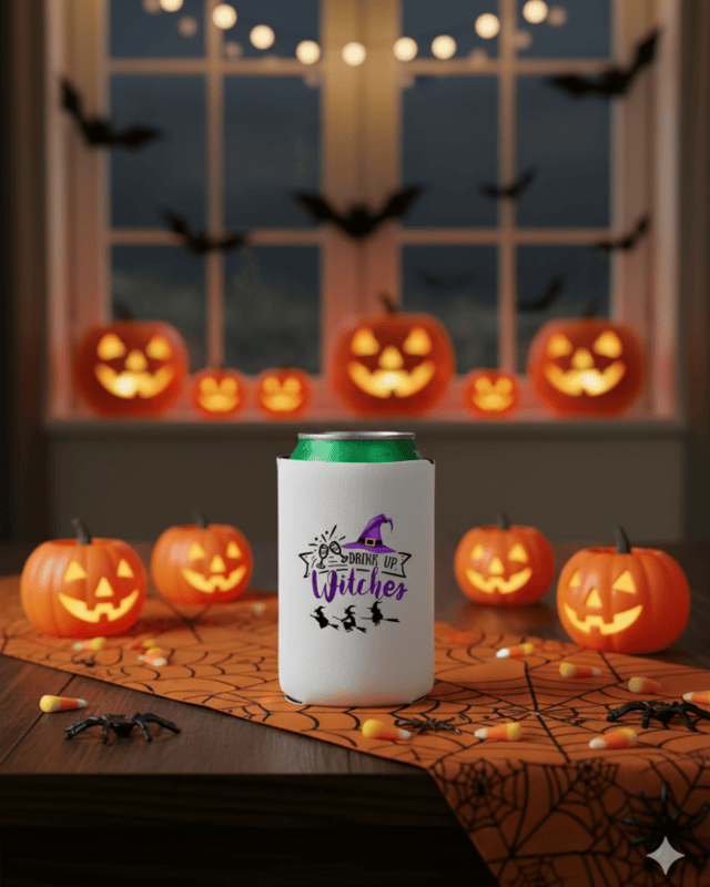 Halloween Can Insulators