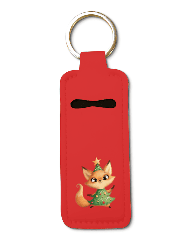 Christmas Lip Balm Keychains