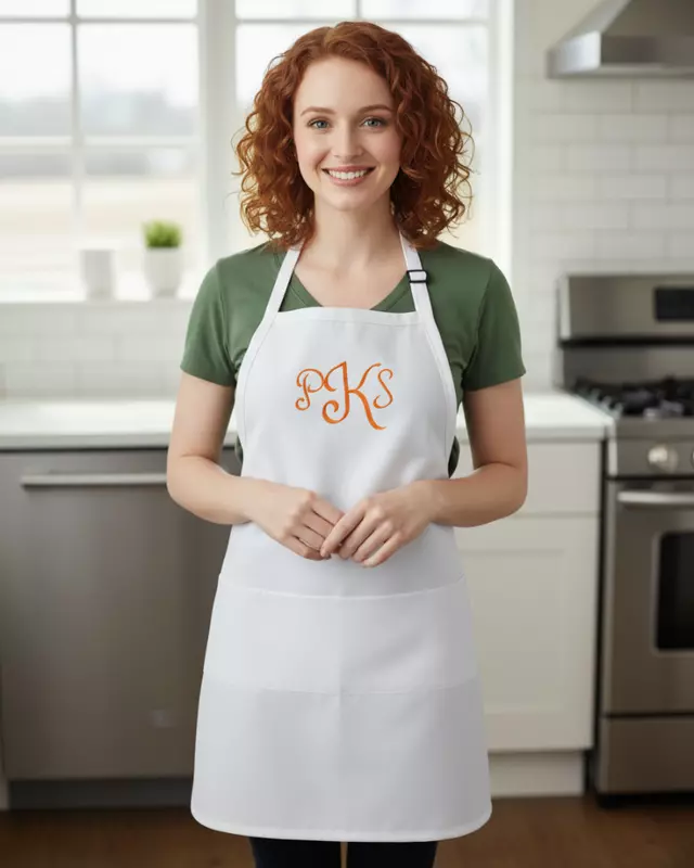 Personalized Monogram Kitchen Apron