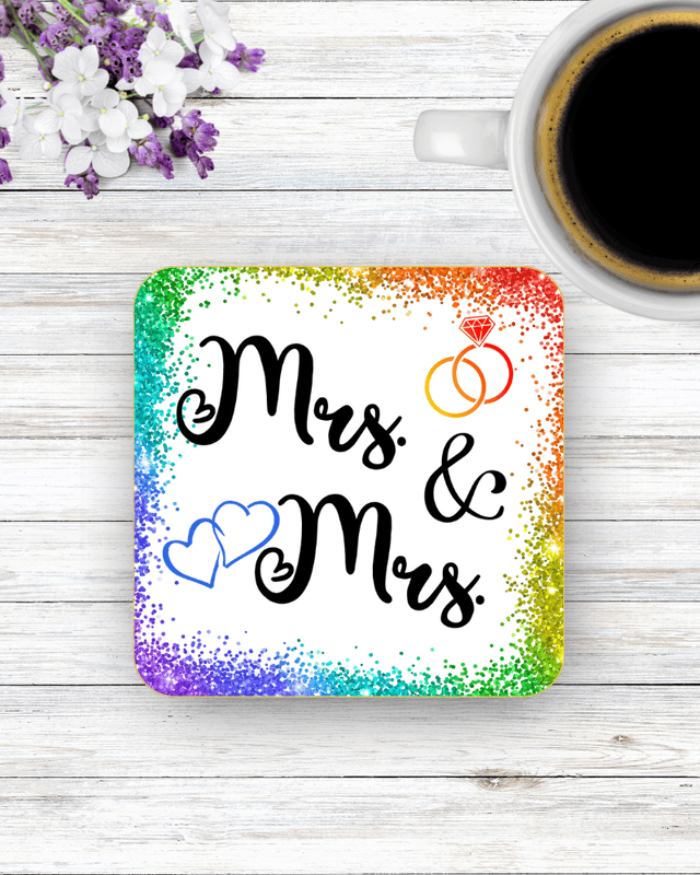 Pronoun Coasters, Set of 4