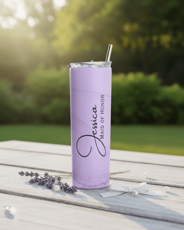 Personalized Wedding Party Tumbler