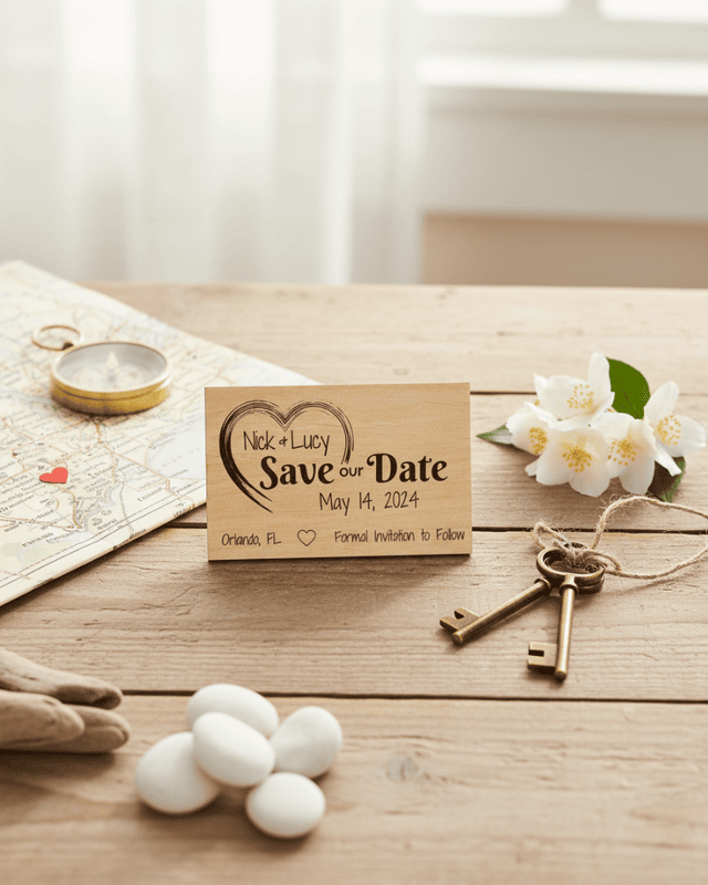 Destination Save Our Date Cards, Set of 16