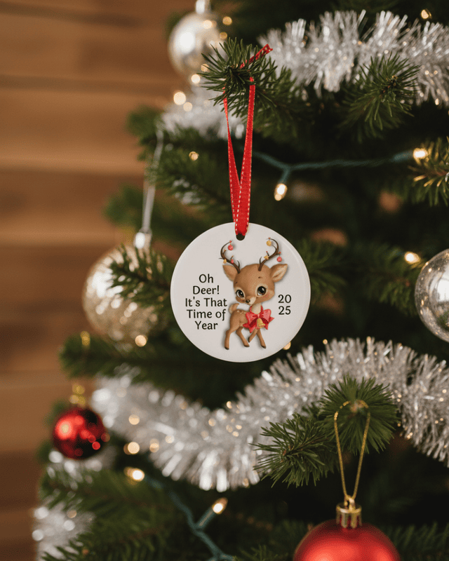 Deer 2025 Ornament