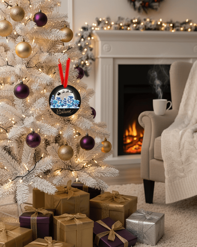 Believe Christmas Ornament