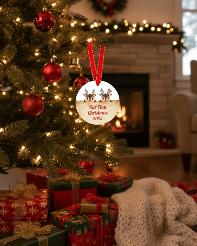 Our First Christmas 2025 Ornament