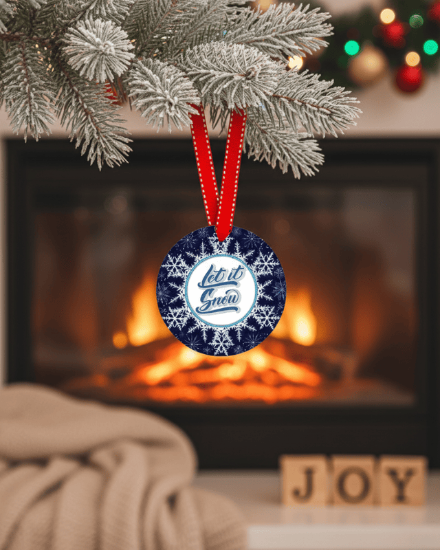 Let it Snow Ornament