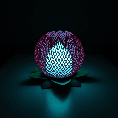 Mystic Flower Lamp