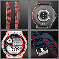 Smart Watch with Fitness Tracking - Full Touch Screen, Heart Rate & Notifications